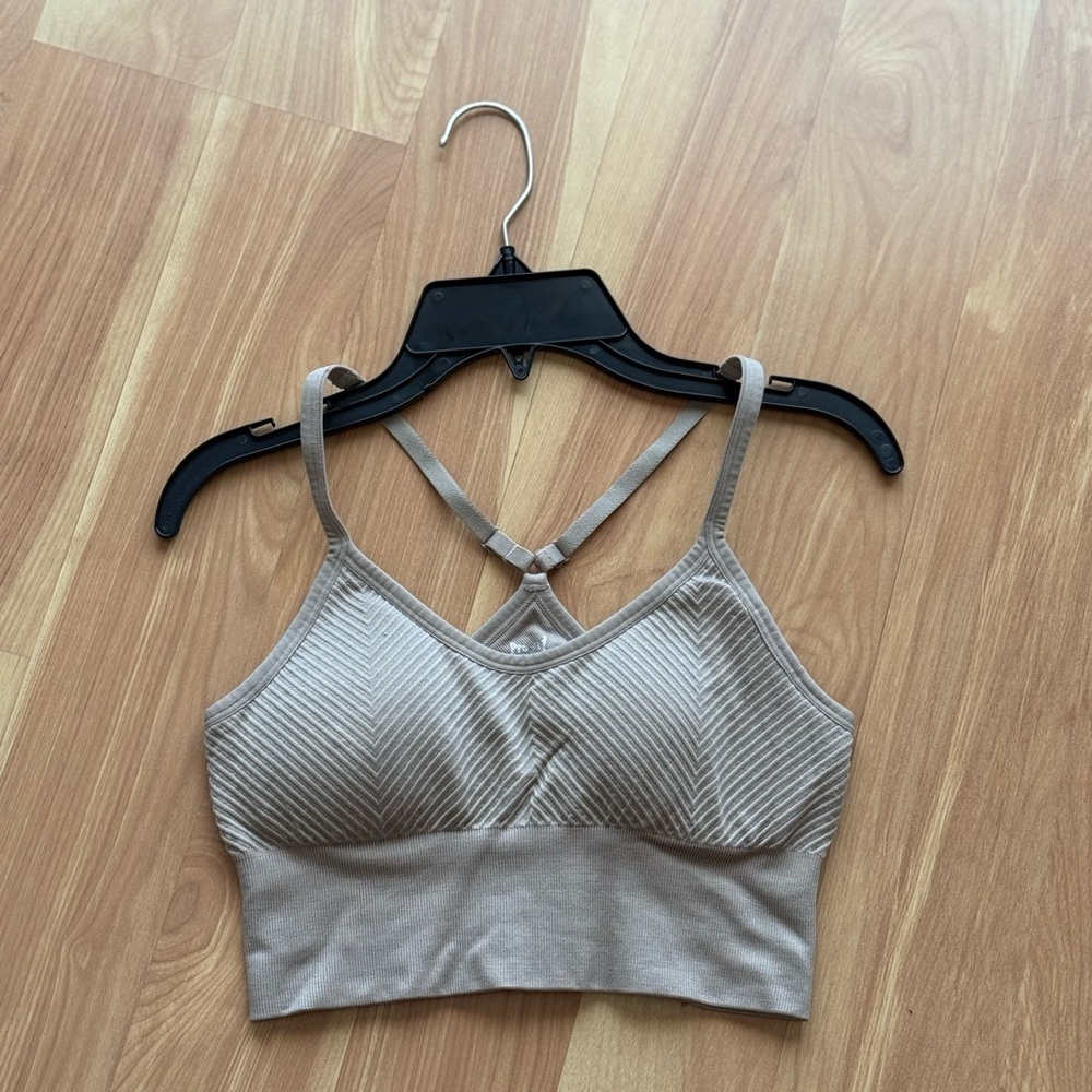 Gray athletic Bralette